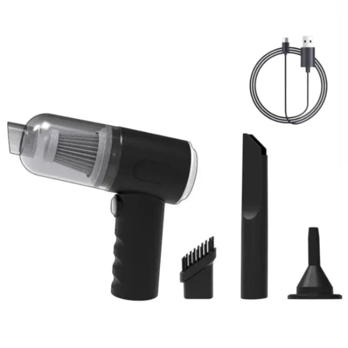 9000Pa Wireless Car Vacuum Cleaner USB Charging 1200Mah Portable Cleaning Appliance Mini Wet and Dry Vacuum Cleaner Household
